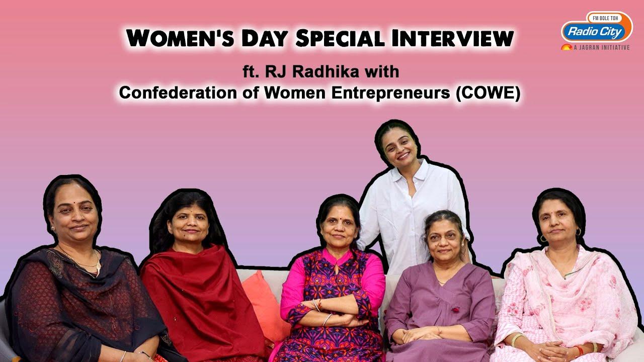 Womens Day Special Interview with RJ Radhika ft Confederation of Women Entrepreneurs COWE